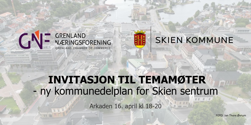 TEMAMØTE - kommunedelplan for Skien sentrum